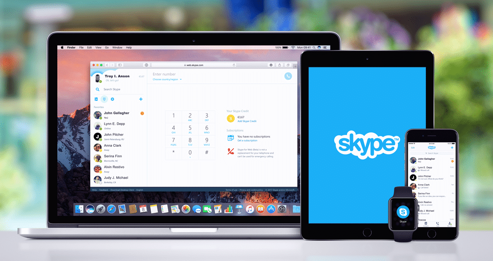 skype for business not connecting on mac but works on iphone